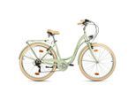 Möbelix , Grün , Metall , 25x140x60 cm , Freizeit, Fahrräder & Zubehör, City-Bikes