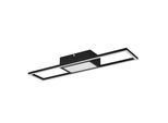LED-Deckenleuchte Regido Schwarz max. 22 Watt Deckenlampe