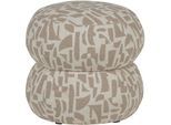 Pouf Anic Sandfarben