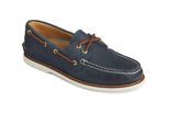 Sperry Authentic Gold Cup Heren Bootschoenen Van Leer In Marineblauw
