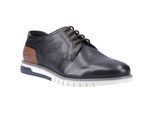 Pod Cillian Leer Heren Navy Veterschoenen