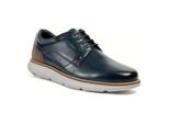 Pod Finch Leren Heren Navy Veterschoenen