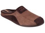 Cotswold Westwell Stoffen Heren Bruine Pantoffels