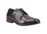Pod Ralph Leren Herenschoenen In Kastanjebruin Oxford-Model