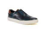 Pod Dobbs Leren Heren Marineblauwe Brogues Schoenen