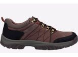 Cotswold Toddington Bruine Leren Veterschoenen Voor Heren