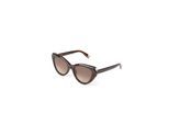 Furla Zonnebril Glanzend Bruin Gestreept Havana