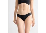 High-Waist-Slip SLOGGI "ZERO Feel 2.0", Damen, Gr. L, schwarz, Jersey, Obermaterial: 76% Polyamid, 24% Elasthan, körpernah, Unterhosen, softe Mikrofaser, atmungsaktiv, ultraleicht und dehnbar