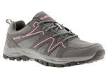 Hi-Tec Maine Polyester Dames Wandelschoenen Staal Grijs Houtskool