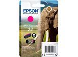 EPSON Tintenpatrone "24, Claria HD Photo", pink (magenta), Tintenpatronen, original Epson Druckerpatrone 24, Tintenpatrone