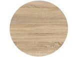 Schreibtisch VCM "Holz Eckplatte Masola", braun (sonoma, eiche (sägerau)), B:50cm T:50cm, Tische, Schreibtisch