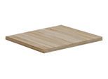 Schreibtisch VCM "Eckplatte Schreibtisch Lona 50x50", braun (sonoma, eiche), B:50cm T:50cm, Tischplatten, Schreibtisch