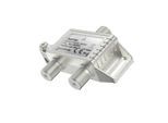 HAMA SAT-Verteiler "AB-/ SAT Prioritätsschaltung, aktiver Vorrangschalter", silber (silberfarben), Verteiler, SAT-Verteiler