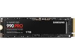 SAMSUNG interne SSD "990 PRO NVMe™ M.2", schwarz, 1 TB, Schreibgeschwindigkeitmaximal 6900 MB/s Lesegeschwindigkeitmaximal 7450 MB/s, Festplatten, interne SSD