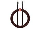 USB-Kabel "PDP Ladekabel für Nintendo Switch", schwarz (schwarz, rot), 240cmcm, PDP - PERFORMANCE DESIGNED PRODUCTS, Kabel, USB-Kabel