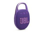 JBL Bluetooth-Lautsprecher "Clip 5", lila, B:10,5cm H:6,2cm T:15,5cm, Lautsprecher, ultra-kompakt, wasser- und staubgeschützt (IP67), 7 Watt RMS, Bluetooth-Lautsprecher