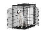 FEANDREA S-XXXL Hundekäfig mit 2 Türen 1,22 m, 74 cm, 1,14 m