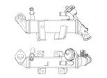 MAHLE Kühler, Abgasrückführung ce19000p für RENAULT