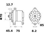 MAHLE Generator mg221