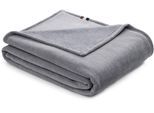 Wohndecke BUGATTI "bugatti Wohndecke Doppio Soft", grau, B:160cm L:220cm, Polyester, Wohndecken, Wohndecke, mit hochwertiger Haptik