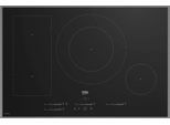 BEKO Induktions-Kochfeld "HII 84700 UFTX", grau (silberfarben), B:78cm T:52cm, Kochfelder, Schnelle Induktionstechnologie für punktgenaues Kochen