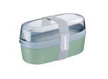 Lunchbox WESTMARK "»Mini«", mintgrün, B:21cm H:11,5cm L:10cm, Kunststoff, Polyprophylen (PP), Lebensmittelaufbewahrungsbehälter, Lunchbox, Made in Germany, 5 Jahre Garantie