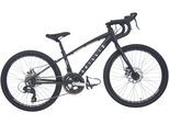 Jugendfahrrad CHILLIZ "GL.10" Gr. 31, schwarz, matt, Fahrräder, Kinder, 31cm, 24 Zoll (60,96cm) hinten: 24 Zoll (60,96cm)