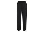 Stoffhose KAFFE "Strickhose KAjenny", Damen, Gr. L, N-Gr, schwarz (schwarz deep), Obermaterial: 76% Polyester Pol. recyc.. 20% Viskose CV. 4% Elasthan EL., Hosen Stoffhose