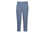 Marlene-Hose KAFFE "Hose KAsakura", Damen, Gr. 38, N-Gr, blau (vintage indigo), Obermaterial: 77% Polyester Pol. recyc.. 18% Viskose CV. 5% Elasthan EL., Hosen