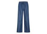 Stoffhose CREAM "Hose CRTallie", Damen, Gr. 34, Länge 32, blau (taos dunkelblau denim), Obermaterial: 100% Baumwolle CO., Hosen Stoffhose