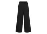 Stoffhose KAFFE "Hose KAlauren", Damen, Gr. 38, N-Gr, schwarz (schwarz deep cc.), Obermaterial: 65% Viskose CV. 35% Polyester PES., Hosen Stoffhose