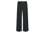 Stoffhose KAFFE "Hose KAvera", Damen, Gr. 36, N-Gr, grau (jet set cc), Obermaterial: 90% Polyester PES. 8% Polyamid PA. 2% Elasthan EL., Hosen Stoffhose