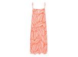 Badekleid KAFFE "Accessoires KAdahlia", Damen, Gr. XL, N-Gr, rot (rot, chalk palm leafs), Obermaterial: 76% Viskose CV. 24% Polyester PES., Badeanzüge