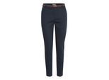 Stoffhose B.YOUNG "Hose BYDAYS", Damen, Gr. 38, N-Gr, blau (copenhagen night), Obermaterial: 98% Baumwolle CO. 2% Elasthan EL., Hosen Stoffhose