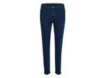 Regular-fit-Jeans KAFFE "Jeans KAvicky", Damen, Gr. 34, N-Gr, blau (dunkelblau denim), Obermaterial: 73% Baumwolle CO. 25% Polyester PES. 2% Elasthan EL., Jeans
