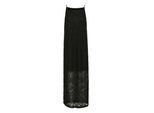 Midikleid KAFFE "Kleid KAlora", Damen, Gr. 34, N-Gr, schwarz (schwarz deep), Obermaterial: 35% Polyamid PA. 35% Viskose CV. 30% Baumwolle CO., Kleider Midikleid