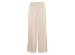 Marlene-Hose KAFFE "Hose KArachel", Damen, Gr. 42, N-Gr, blau (feather gray), Obermaterial: 100% Polyester PES., Hosen