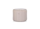 Chipolino, Babybadewanne Bubble Nest aufblasbar, rund, Sitz, Pumpe, Badehilfe beige