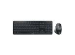 CHERRY Stream Desktop Ultimate Maus-Tastatur-Set, Schwarz (DE-Layout, Bluetooth, Funk, USB-C)