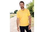 Poloshirt CATAMARAN "Kurzarm-Poloshirt", Herren, Gr. 48/50, gelb, 60% Baumwolle, 40% Polyester, unifarben, Shirts