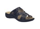 Sandale JOSEF SEIBEL "Ibiza 99, schwarz", Damen, Gr. 37, schwarz, Obermaterial: 100% Rindsleder Leather cow., Schuhe Sandale