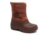 Winterstiefel BISGAARD "pacson", Damen, Gr. 24, orange (terracotta), Synthetik, Textil, Schuhe Winterstiefel, Klettstiefel mit Lammwolle, Größenschablone zum Download