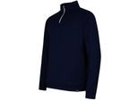 Under Armour Heren Quarter Zip Fleece Top (Middernacht marine)