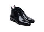 Ben Sherman London Bürstleder Herren Stiefel Schwarz