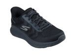 Skechers GO WALK NOW Payton Textil Herren Schwarz Sneakers