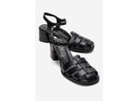 Devora Leder Blockabsatz Sandale