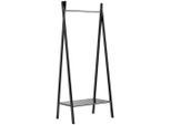 Kleiderständer Noble 5167020 Schwarz 74/180/50 cm