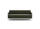 Schlafsofa HESTBÆK "Hestbæk 415 3-Sitzer, Bettfunktion, Federkern, Breite 208cm", grün (winter moss), B:208cm H:79cm T:82cm, 100% Polyester, Sofas, Schlafsofa, Umklappbar, Querschläfer, sehr komfortabel, Stauraum