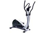 Crosstrainer-Ergometer CHRISTOPEIT SPORT "Eco 2000", grün (silberfarben, schwarz, grün), CrosstrainerB:66cm H:161cm L:120cm, 150 kg max. Benutzergewicht, 24 Widerstandsstufen, B:66cm H:161cm L:120cm