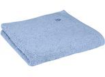 Handtücher ROSS "Vita 4004", blau (himmelblau), B:50cm L:100cm, Frottier, Obermaterial: 100% Baumwolle, Handtücher, Bestickung ROSS-Emblem